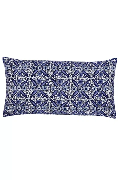 John Robshaw Textiles John Robshaw Jiti Indigo Decorative Pillow Cover In Blue