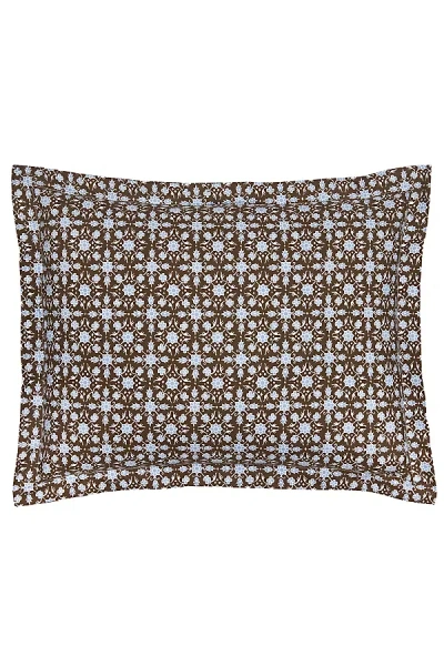 John Robshaw Textiles John Robshaw Kaarik Sham In Brown