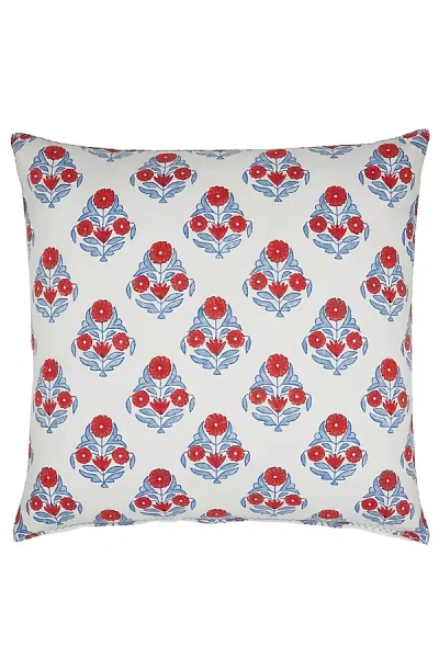 John Robshaw Textiles John Robshaw Naira Coral Decorative Pillow Cover