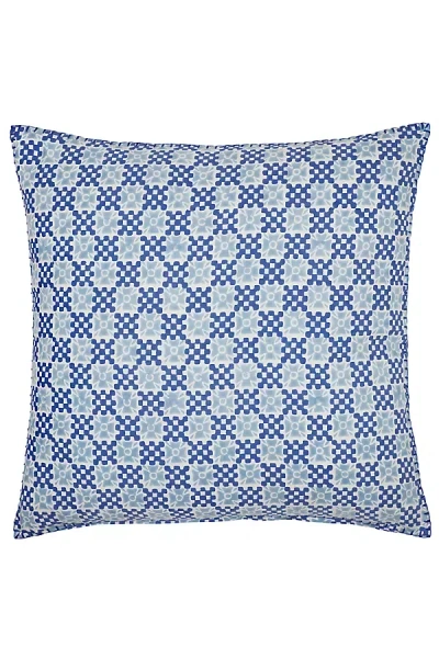 John Robshaw Textiles John Robshaw Pipli Azure Decorative Pillow Cover