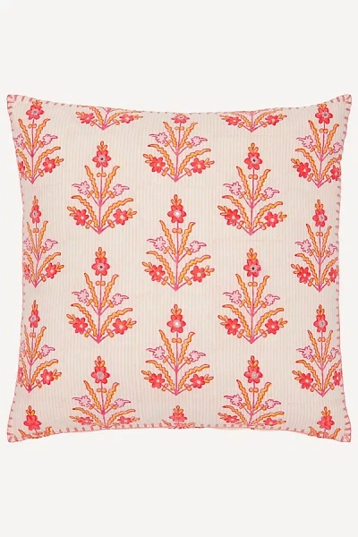 John Robshaw Textiles John Robshaw Prisha Coral Decorative Pillow Cover
