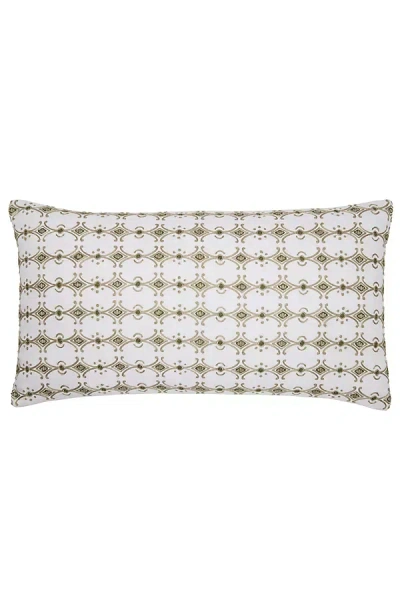 John Robshaw Textiles John Robshaw Veda Sage Decorative Pillow Cover In Neutral