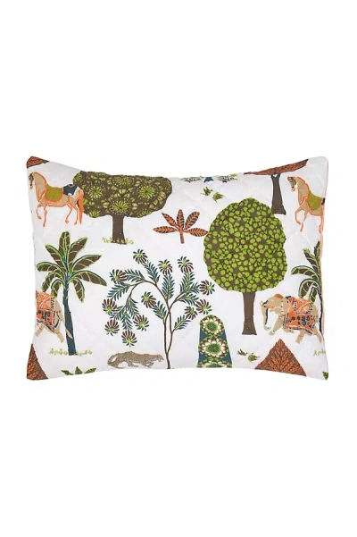 John Robshaw Textiles John Robshaw Vivaan Cotton Voile Shams, Set Of 2 In Multi