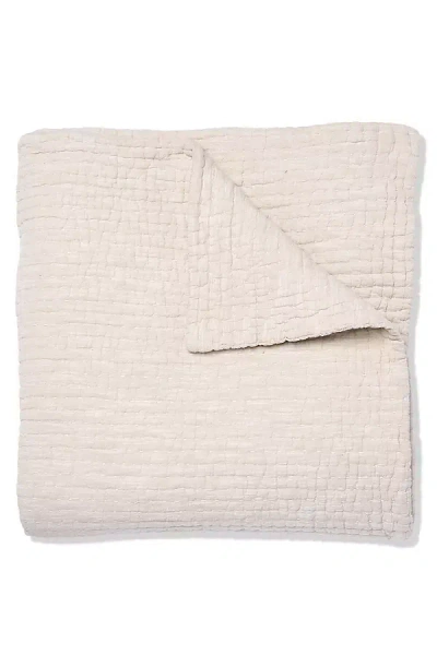 John Robshaw Textiles John Robshaw Vivada Coverlet In Neutral