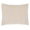 John Robshaw Velvet Quilted King Sham In Sand
