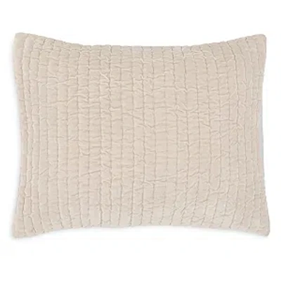 John Robshaw Velvet Quilted King Sham In Sand