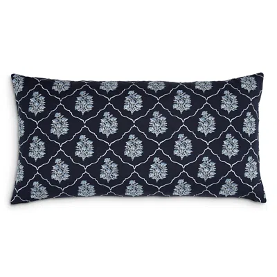 John Robshaw Vinit Bolster Pillow In Blue