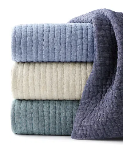 John Robshaw Vivada King Coverlet In Ink