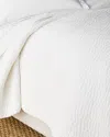 John Robshaw Vivid White King Coverlet In White