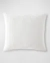 John Robshaw Woven White King Euro With Insert In White