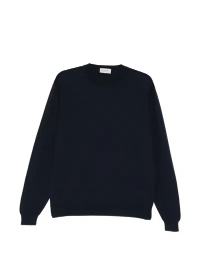 John Smedley Honeycomb-knit Merino Wool Sweater In Multi