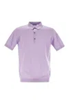 John Smedley Adrian Cotton Short Sleeved Polo Shirt