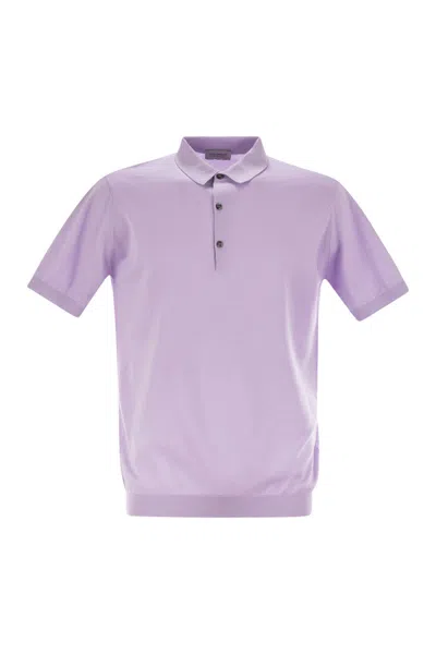 JOHN SMEDLEY JOHN SMEDLEY ADRIAN - COTTON SHORT-SLEEVED POLO SHIRT