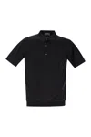 John Smedley Adrian Shirt Ss In Black