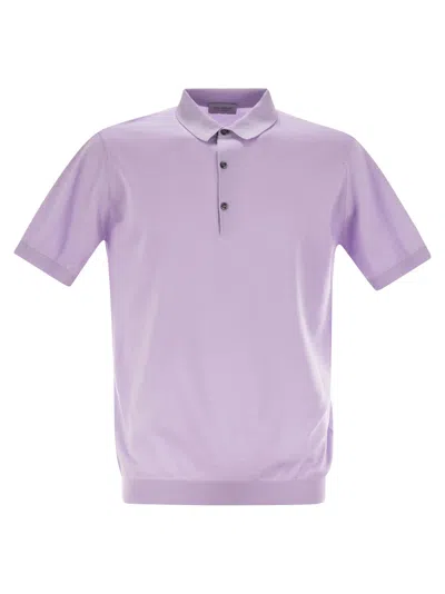 JOHN SMEDLEY ADRIAN - COTTON SHORT-SLEEVED POLO SHIRT