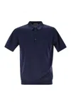 John Smedley Adrian Shirt Ss In Navy