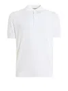 John Smedley Adrian Cotton Jersey Polo In White