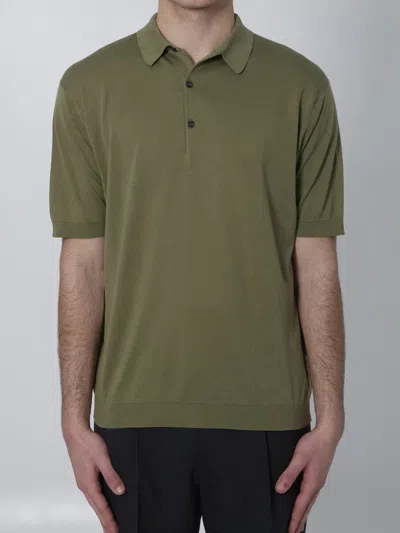 John Smedley Adrian Polo Shirt In Multi