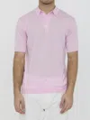John Smedley Adrian Polo Shirt In Multi