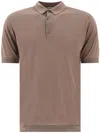 John Smedley Short-sleeved T-shirt In Neutrals