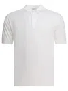 John Smedley Polo Shirts White In White