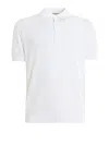 John Smedley Adrian Cotton Jersey Polo In White