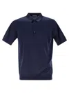 John Smedley Adrian Shirt Ss In Navy