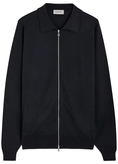 John Smedley Alston Wool Overshirt Jacket