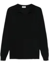 John Smedley Ayres Polo Shirt In Black