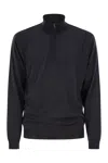 John Smedley Barrow High Neck Knitwear In Black