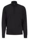 John Smedley Barrow High Neck Knitwear In Black