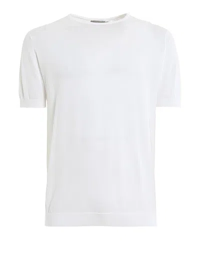 John Smedley Belden Classic T-shirt In White
