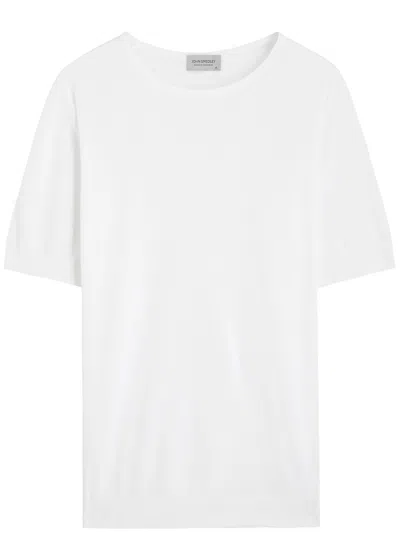 JOHN SMEDLEY JOHN SMEDLEY BELDEN COTTON-KNIT T-SHIRT