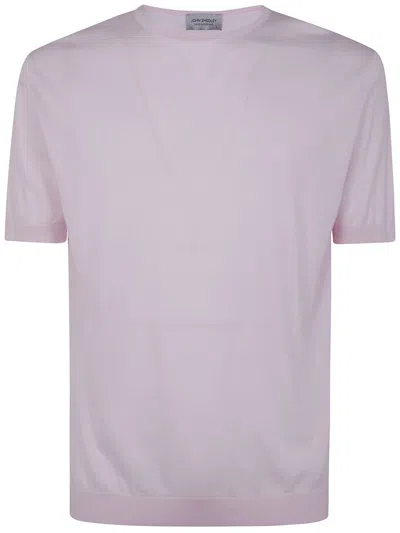 JOHN SMEDLEY JOHN SMEDLEY BELDEN SHORT SLEEVES CREW NECK T-SHIRT CLOTHING