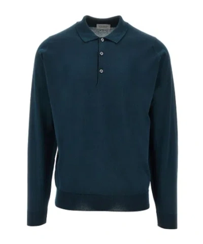John Smedley Belper Merino Knitwear In Green
