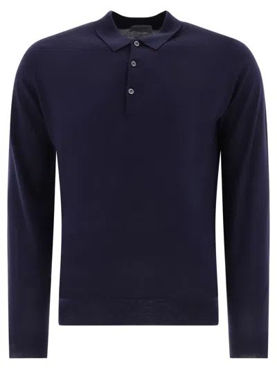 JOHN SMEDLEY JOHN SMEDLEY "BELPER" MERINO WOOL POLO SHIRT