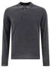 John Smedley Belper Extrafine Wool Knit Polo Sweater