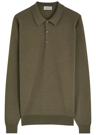 John Smedley Belper Wool Polo Shirt