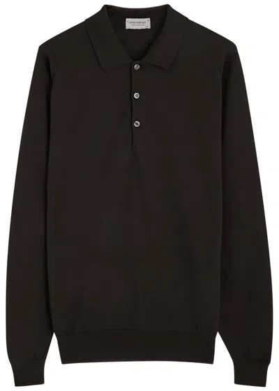 John Smedley Belper Wool Polo Shirt
