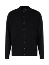 John Smedley Extrafine Polo Cardigan Clothing In Black