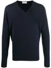 John Smedley Blenheim V-neck Wool Jumper