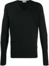 John Smedley Weatherby Cotton Sweater In Black