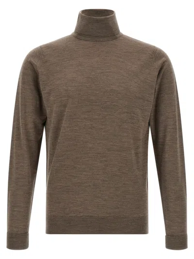 John Smedley Brown Richards Sweater