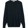 John Smedley Calix Thermal Stitch Sea Island Cotton Sweater In Rainforest