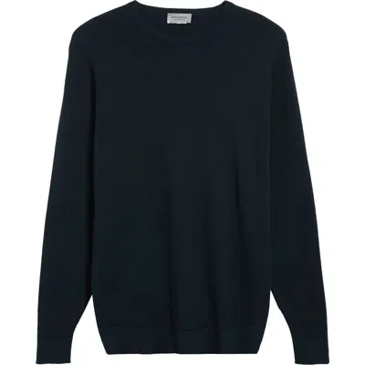John Smedley Calix Thermal Stitch Sea Island Cotton Sweater In Rainforest
