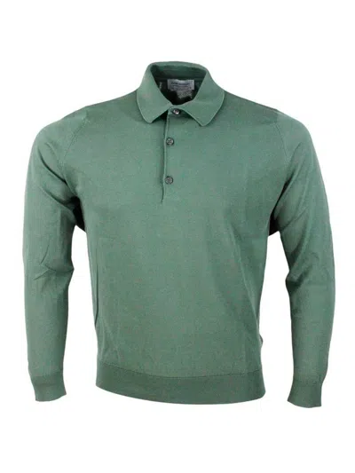 John Smedley T-shirt In Green