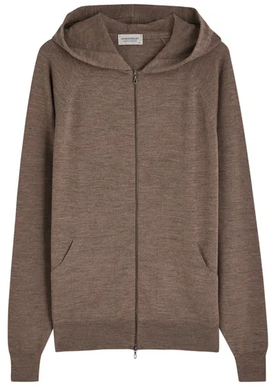 John Smedley Carty Hooded Wool Sweatshirt