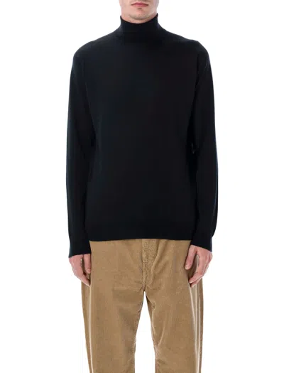 JOHN SMEDLEY JOHN SMEDLEY CHERWELL EXTRA FINE MERINO WOOL ROLL NECK JUMPER