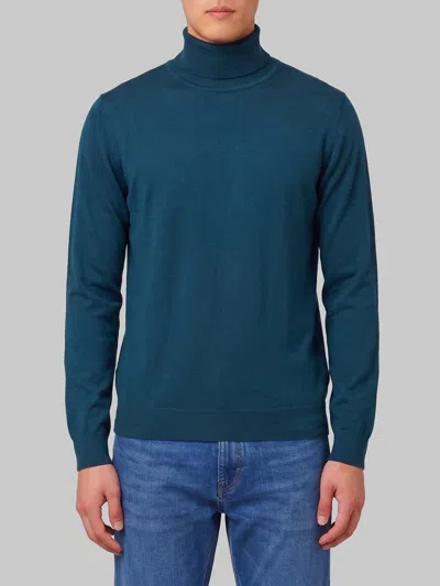 John Smedley Cherwell Jumper In Richardson Green In Blue