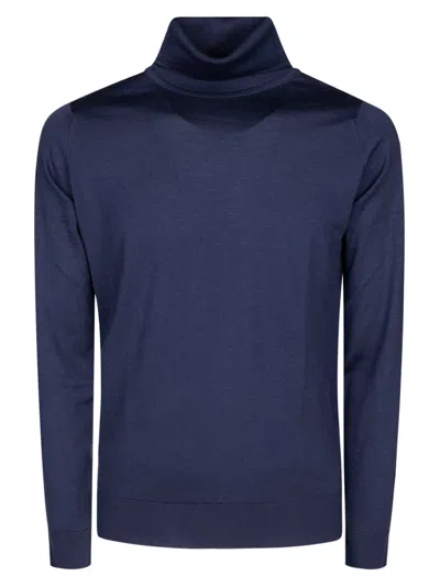 John Smedley Cherwell Pullover Ls In Blue
